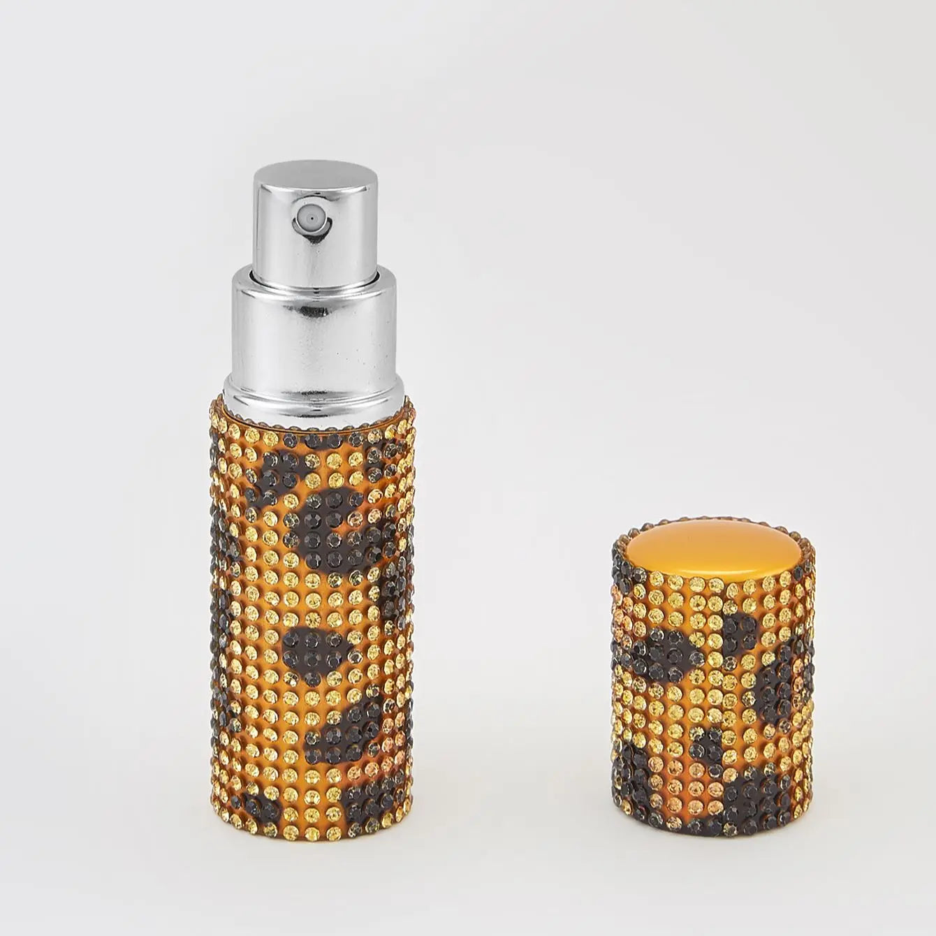 Empty Portable Spray Bottle Mini Bling Crystal Refillable Perfume Atomizer Bottle Scent Pump Case Travel Perfume Atomizer