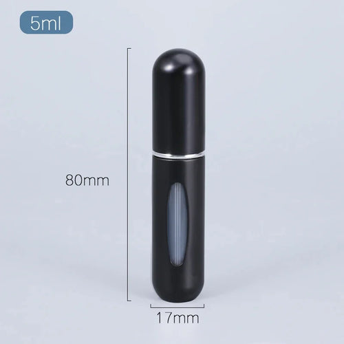 5/8Ml Refillable Perfume Spray Atomizer Aluminum Perfume Spray Scent Pump Perfume Atomizer Refillable Mini Bottle for Travel