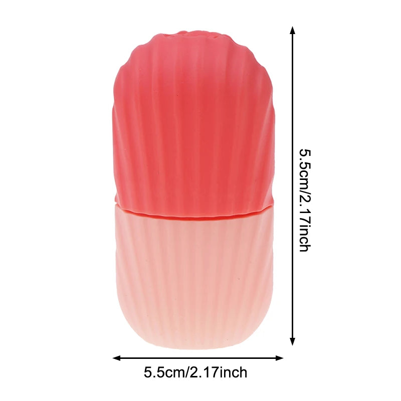 Reusable Ice Ball Face Roller Silicone Ice Mold Face Roller Skin Care Lifting Firming Face Skin Facial Skin Care Tools
