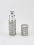 Empty Portable Spray Bottle Mini Bling Crystal Refillable Perfume Atomizer Bottle Scent Pump Case Travel Perfume Atomizer