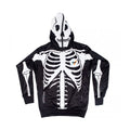 3D Skeleton Print Hoodie