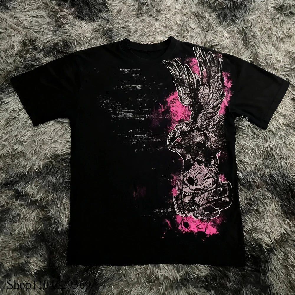 Retro Gothic Oversized Tee