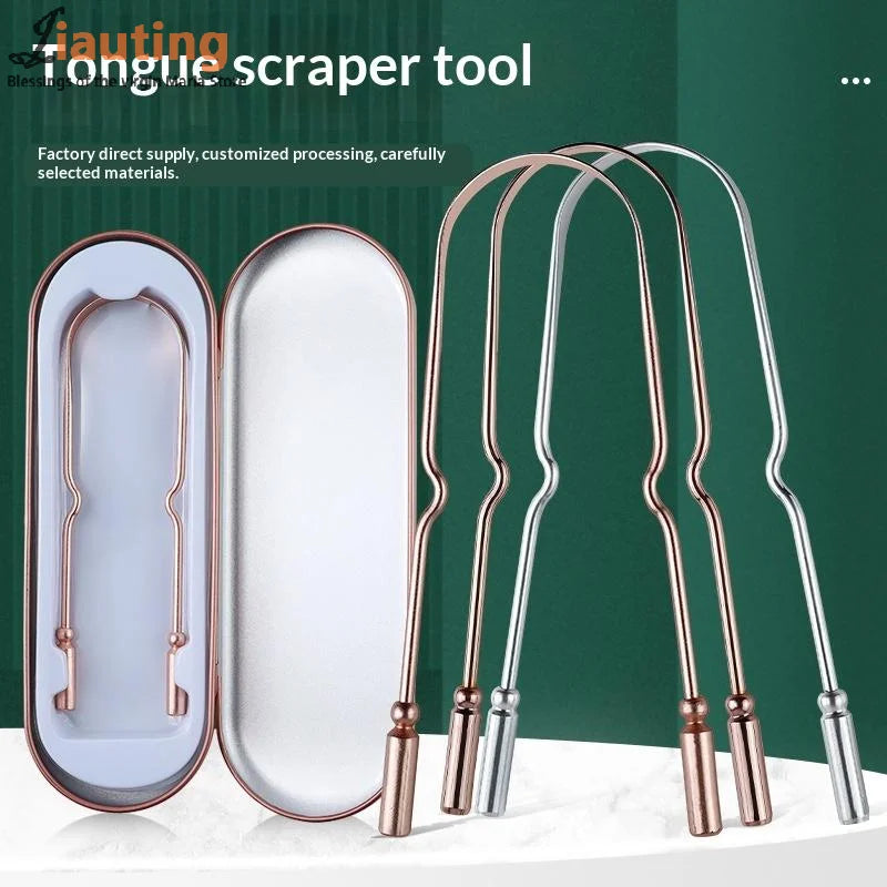 Tongue Scraper with Travel Case
