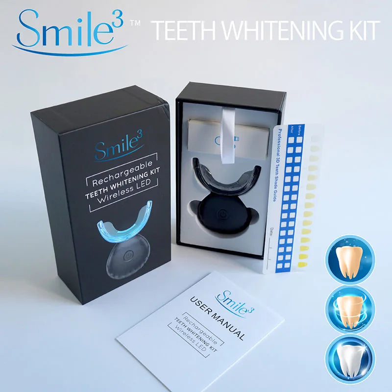 LED Teeth Whitening Kit with Whitening Pen