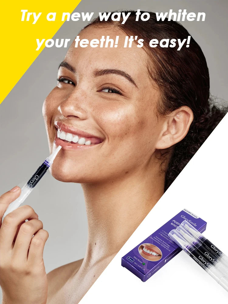 Purple Colour-Correcting Teeth Whitening Pen