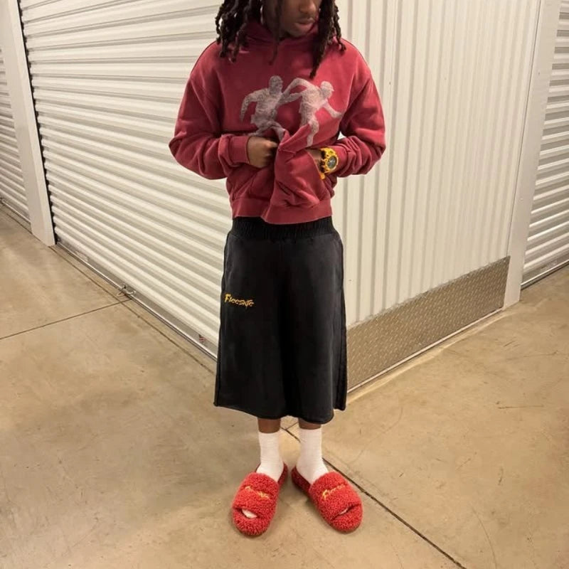 Y2K Running Figure Hoodie
