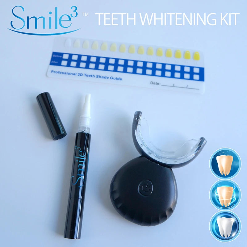 LED Teeth Whitening Kit with Whitening Pen