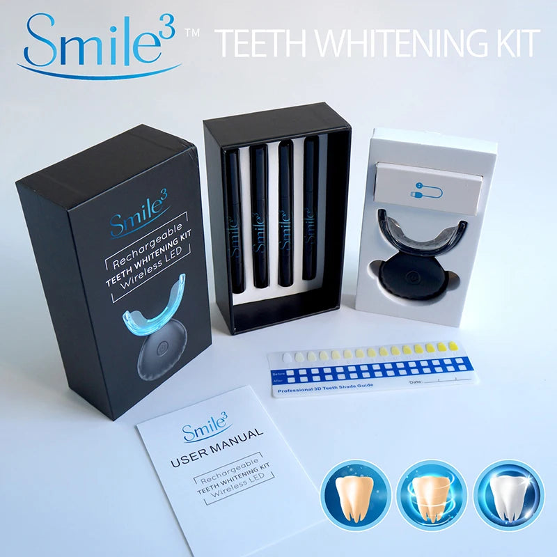 LED Teeth Whitening Kit with Whitening Pen