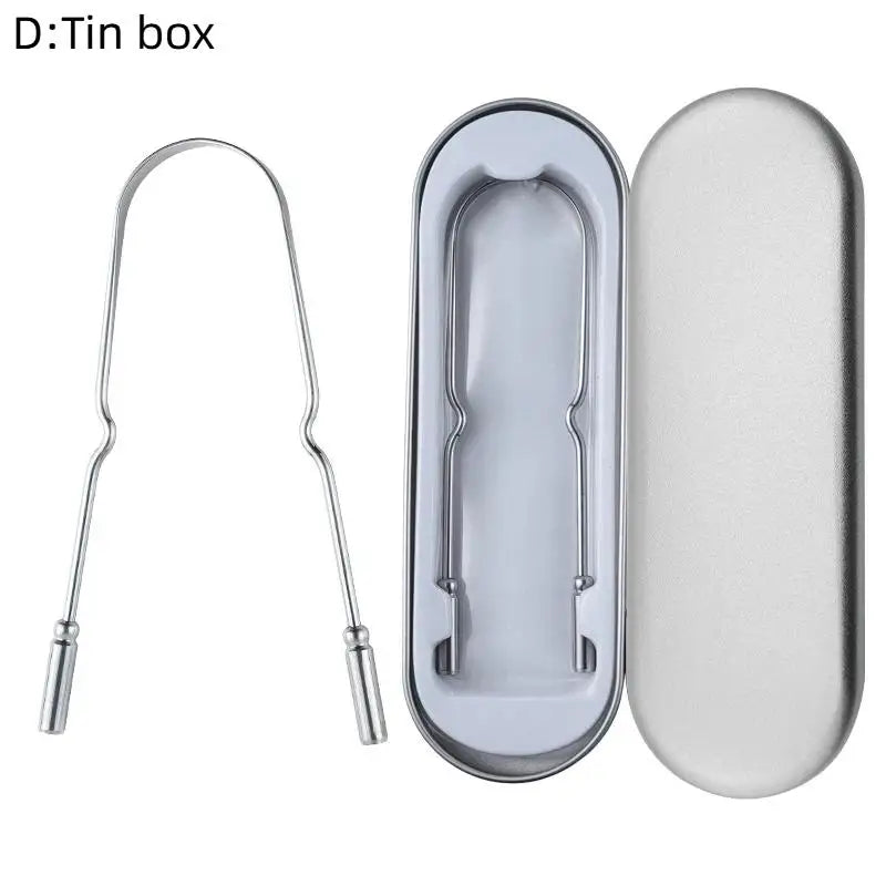 Tongue Scraper with Travel Case
