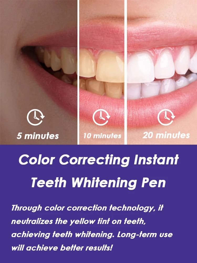 Purple Colour-Correcting Teeth Whitening Pen