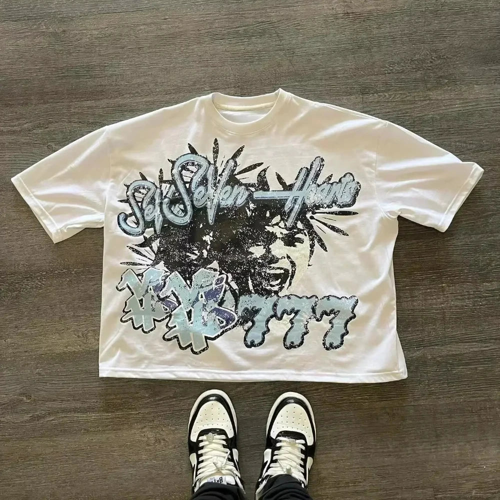Harajuku Oversized Graphic Tee