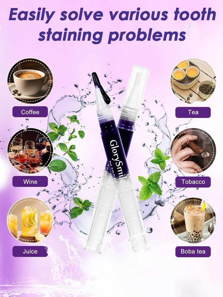 Purple Colour-Correcting Teeth Whitening Pen