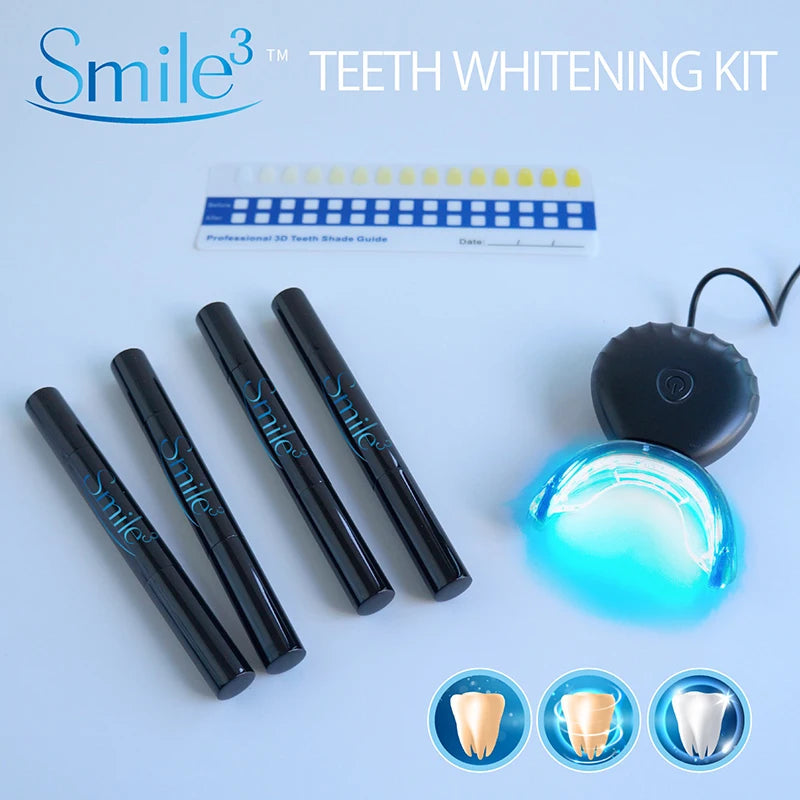 LED Teeth Whitening Kit with Whitening Pen
