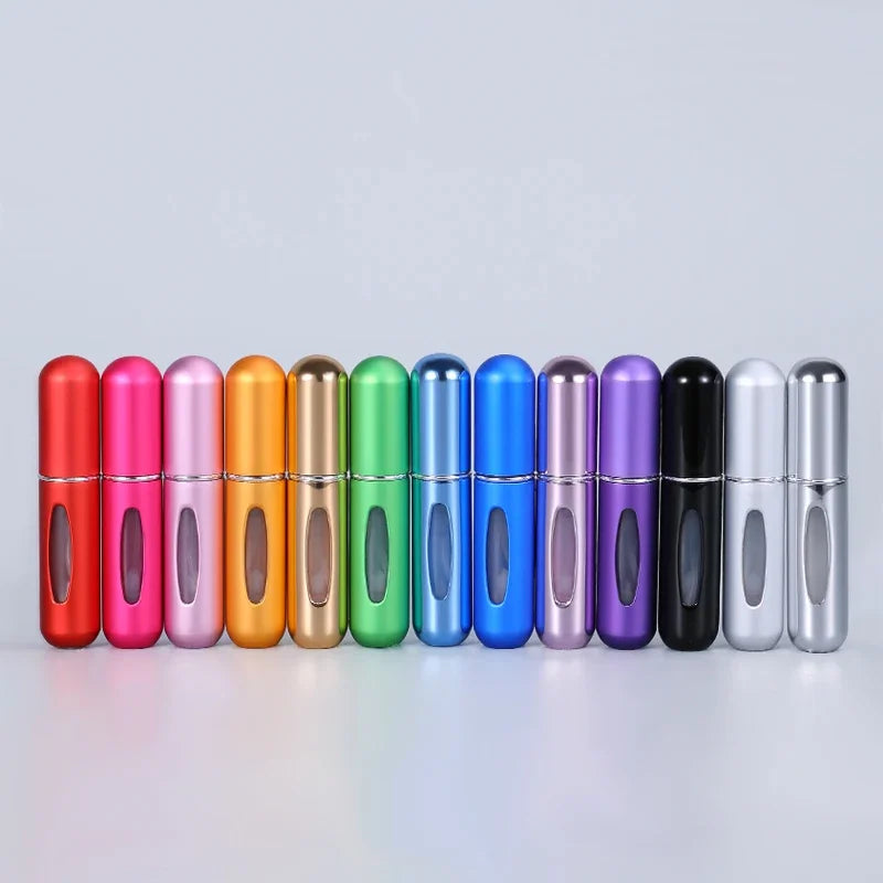 5/8Ml Refillable Perfume Spray Atomizer Aluminum Perfume Spray Scent Pump Perfume Atomizer Refillable Mini Bottle for Travel